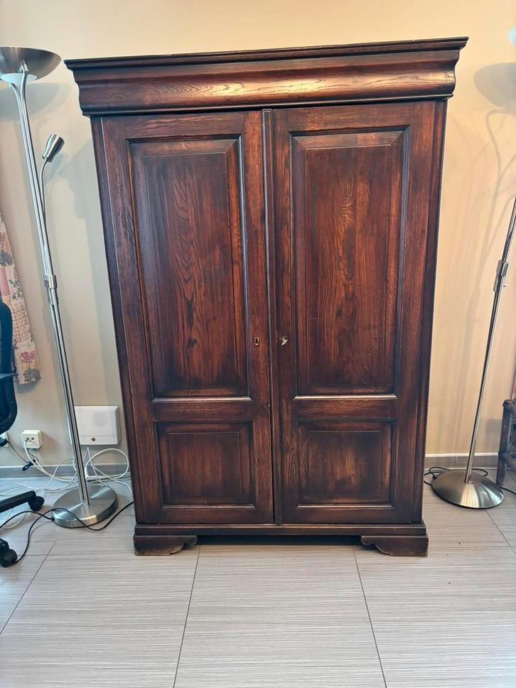 Meuble de style bureau, Maison & Meubles, Armoires | Meubles ordinateur, Utilisé, 170 cm ou plus, 70 à 120 cm, 40 à 80 cm, Chêne