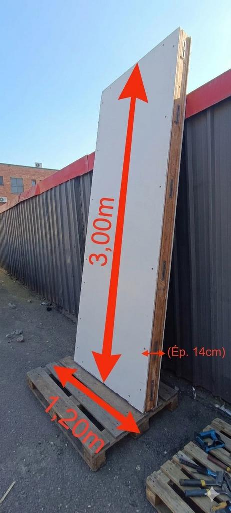 Panneaux Sandwich Diverses Dimensions (289 m² au total), Bricolage & Construction, Échafaudages, Enlèvement ou Envoi