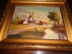 Belle peinture avec un beau cadre -Mentionné au ARTO, PIRON, Enlèvement ou Envoi