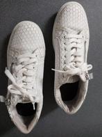 SPM wit croco-print - zilver lage schoenen , sneakers , 39, Kleding | Dames, SPM, Wit, Ophalen of Verzenden, Zo goed als nieuw