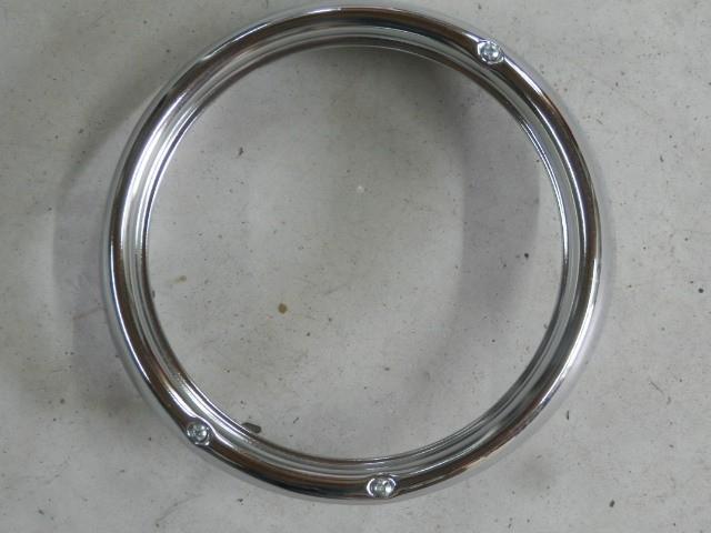 Koplampring VW Kever, staal compleet met schroeven, Auto-onderdelen, Verlichting, Oldtimer onderdelen, Volkswagen, Nieuw, Ophalen