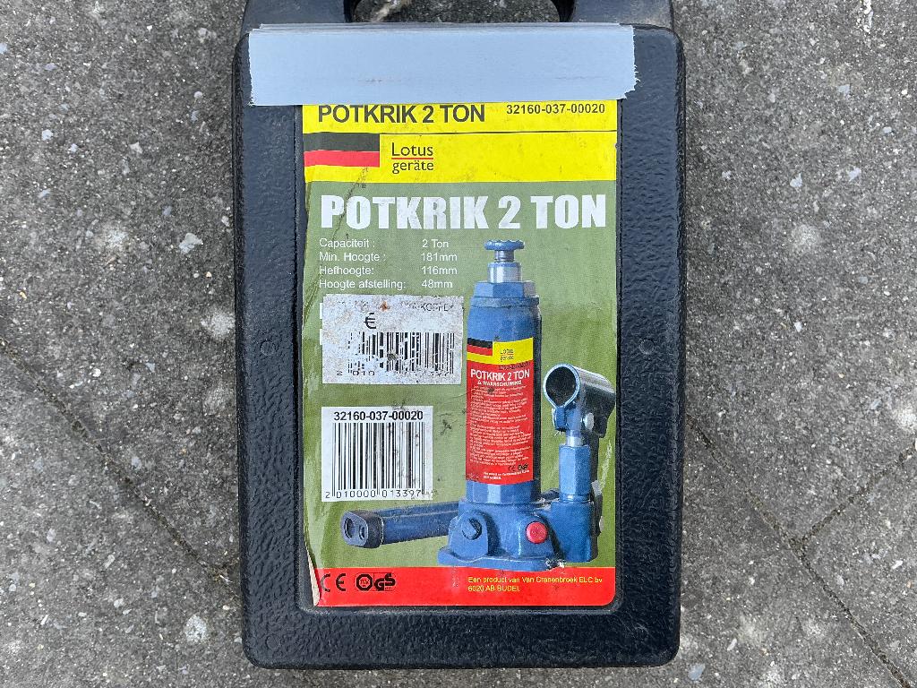 Krik, Ophalen, Gebruikt, Manueel, Potkrik