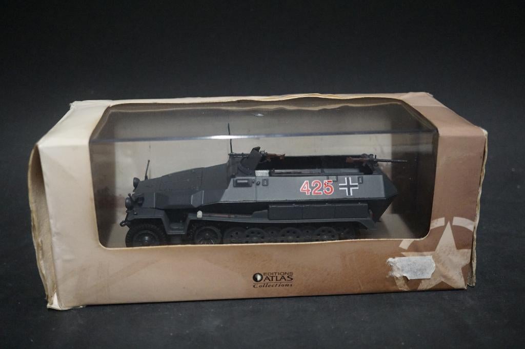 Atlas Duitse Sd kfz 251 Hanomg half track - 1/43, Ophalen of Verzenden