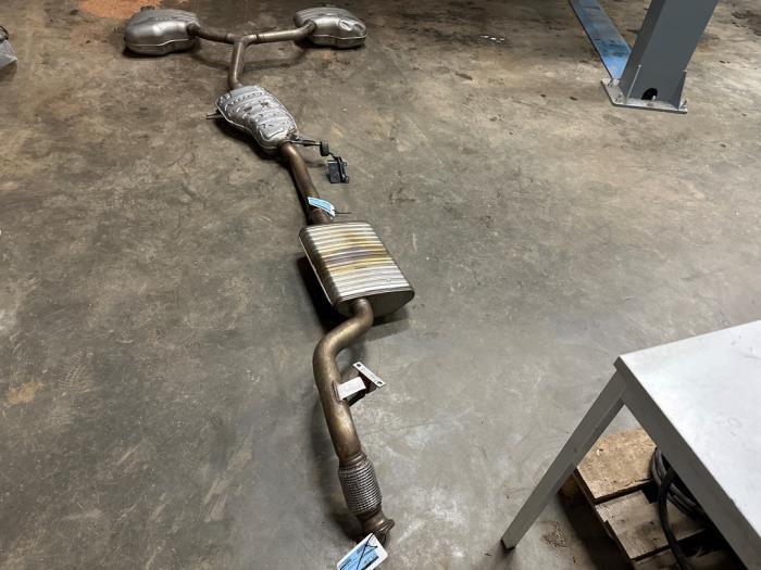 Uitlaat (compleet) van een Audi A5, Autos : Pièces & Accessoires, Systèmes d'échappement, Audi, Utilisé, 3 mois de garantie, Enlèvement ou Envoi