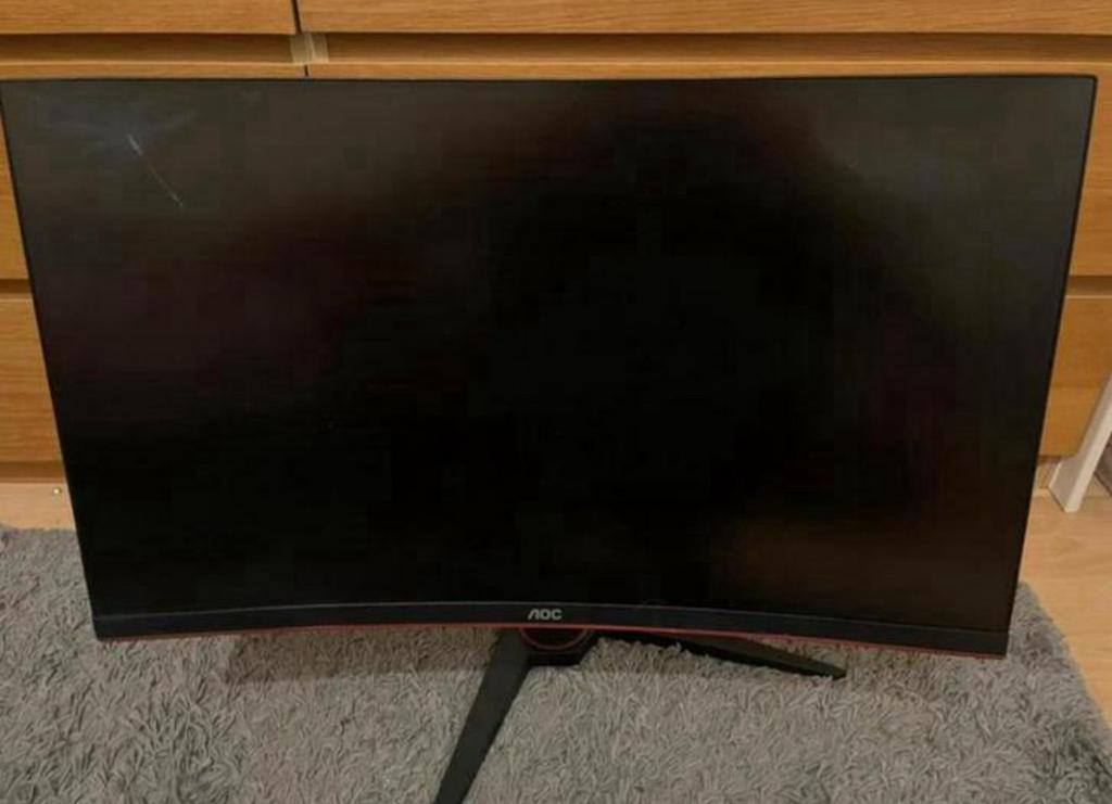 AOC C27G1 PC-scherm voor onderdelen, Computers en Software, Monitoren, Ophalen, Niet werkend