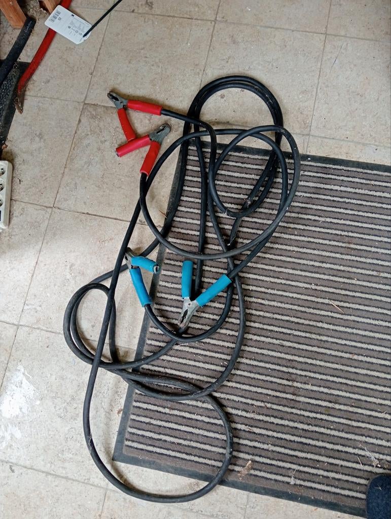 Câbles de démarrage, Enlèvement