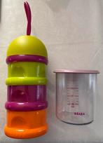 Lot dosette à lait + pot pour repas bébé BEABA, Enlèvement, Utilisé