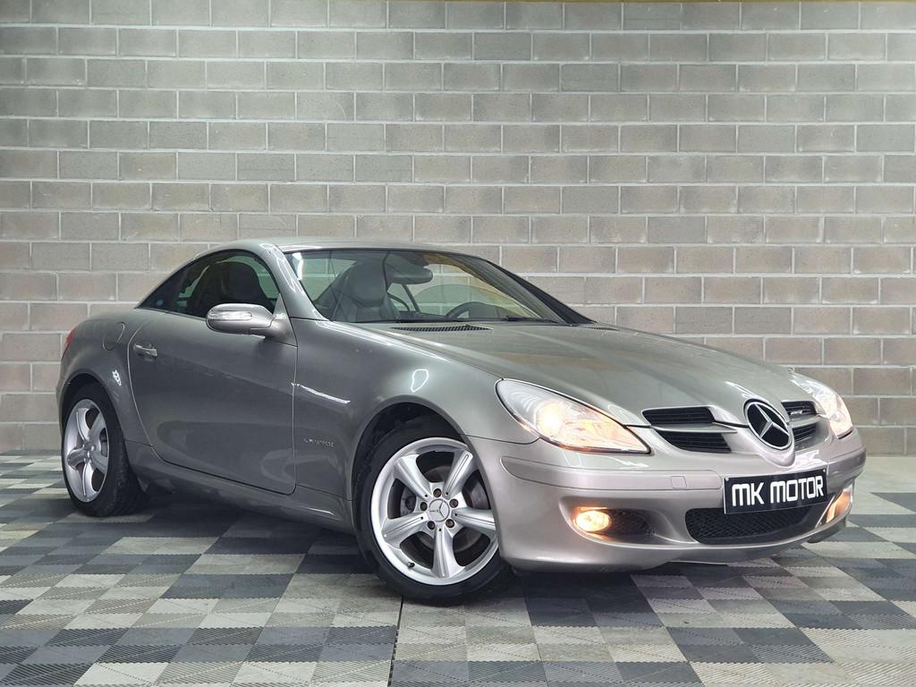 Mercedes-Benz SLK SLK200 🟢1.8 ESSENCE 163CV - CABRIOLET -, Cuir, Argent ou Gris, Achat, Entreprise