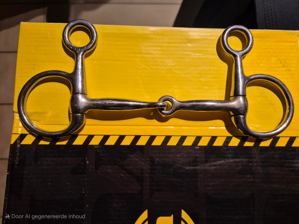 Bit 125mm paard, Enlèvement