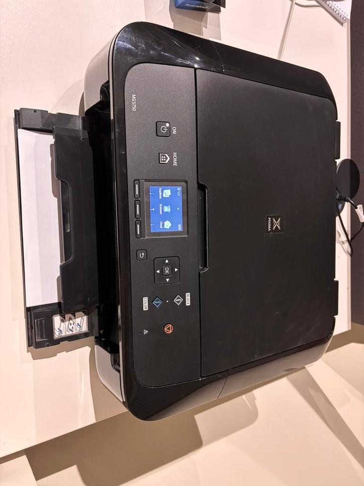 Canon MG5750 printer met scan en kopieerfunctie, Informatique & Logiciels, Imprimantes, Comme neuf, Imprimante, Enlèvement
