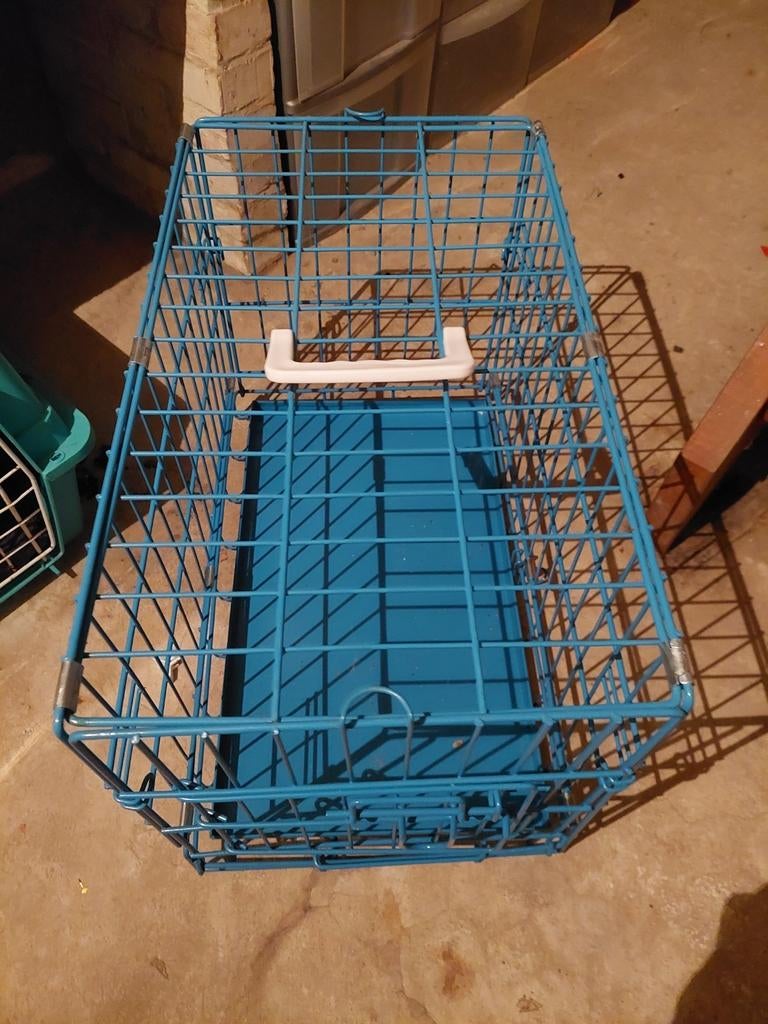 Blauwe bench, Ophalen