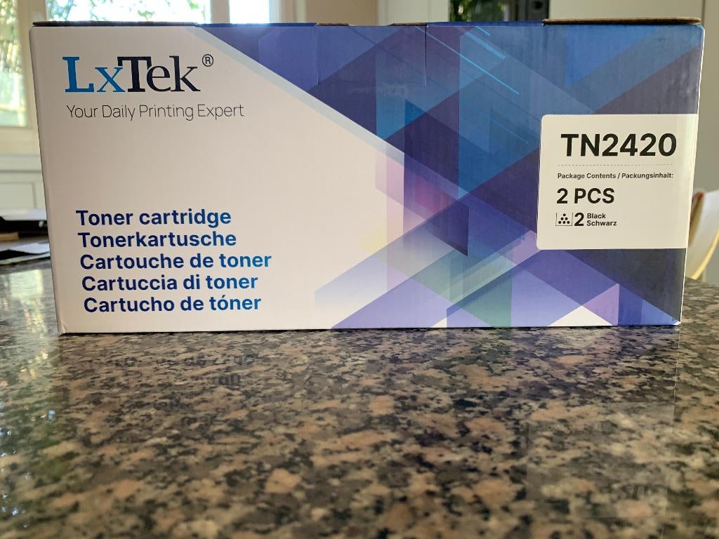 2 zwarte toner cartridges, Ophalen of Verzenden, Nieuw, Toner, Divers
