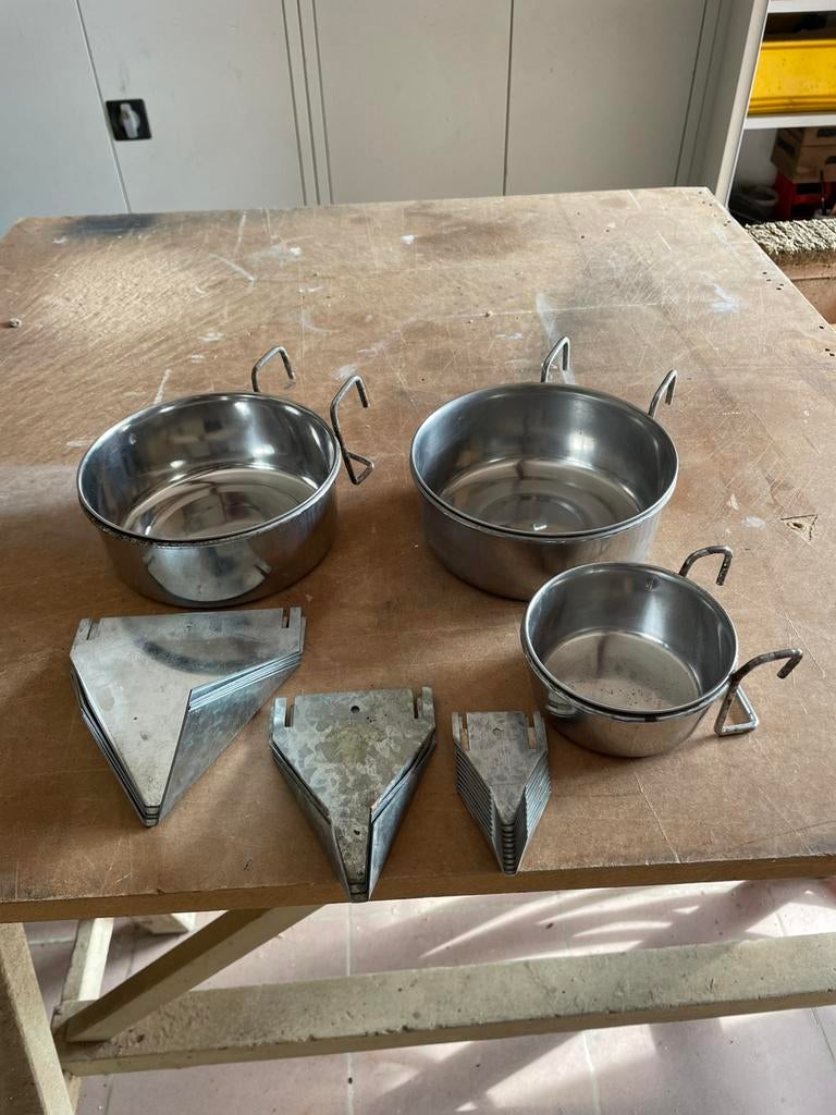 Eet-drinkbakken, Dieren en Toebehoren, Ophalen, Gebruikt, Eten en Drinken