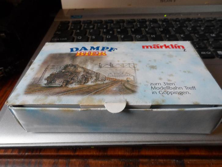 MARKLIN Z - 86616 Dampf bier - In kartonnen doos..., Hobby en Vrije tijd, Modeltreinen | H0, Zo goed als nieuw, Wagon, Gelijkstroom of Wisselstroom