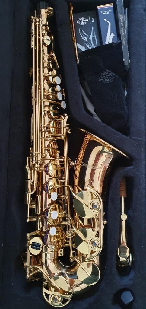 Alt Saxofoon - Stewart Ellis, Enlèvement, Comme neuf, Alto, Avec valise