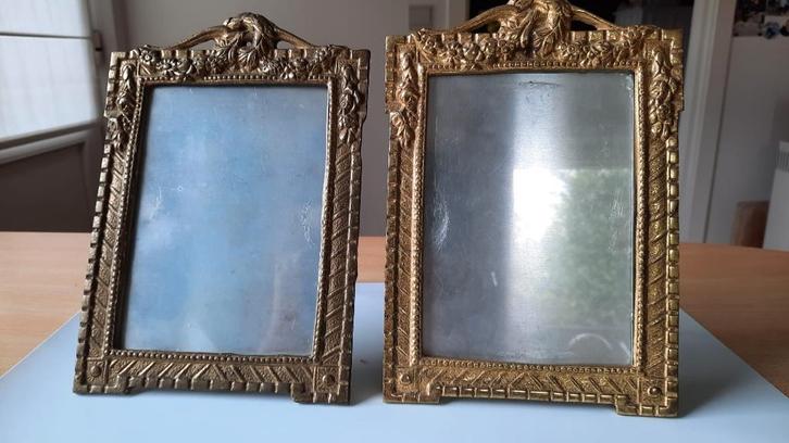 antiek - 2 fotokaders - 15 euro per stuk, Antiek en Kunst, Antiek | Woonaccessoires, Ophalen of Verzenden