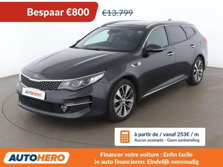 Kia Optima 1.7 CRDi Business Class (bj 2019, automaat), Auto's, Kia, Te koop, Optima, 360° camera, ABS, Adaptive Cruise Control