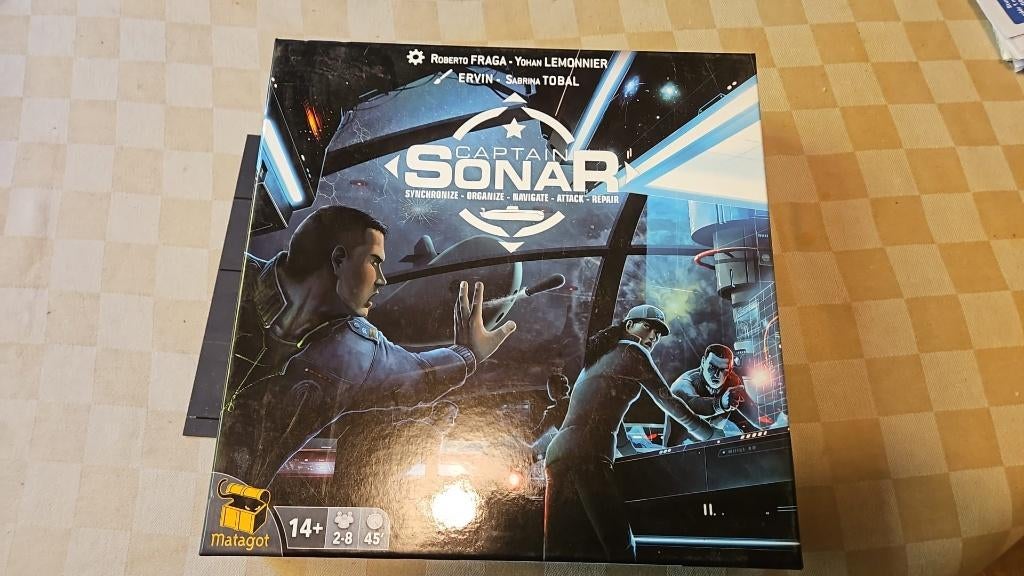 bordspel strategiespel Sonar Captain nieuw fraai, Een of twee spelers, Ophalen of Verzenden, Nieuw