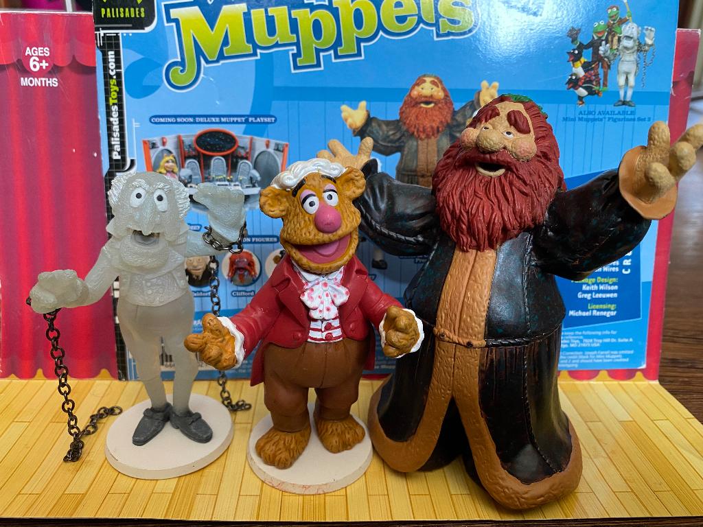 Palisades Mini Muppets verzamelfiguurtjes complete sets, Ophalen of Verzenden, Gebruikt, Tv, Beeldje, Replica of Model