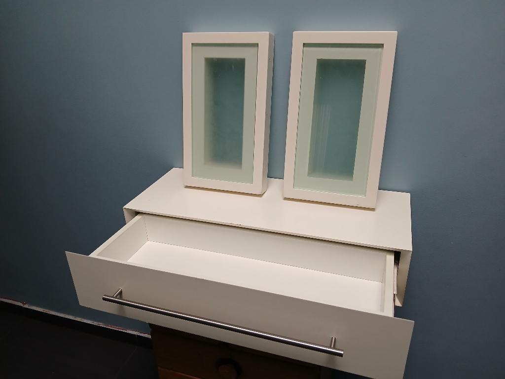 meuble, Maison & Meubles, Enlèvement, Utilisé, Blanc, Bois