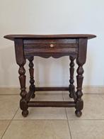 Donkerbruine bijzettafel, Antiek en Kunst, Ophalen