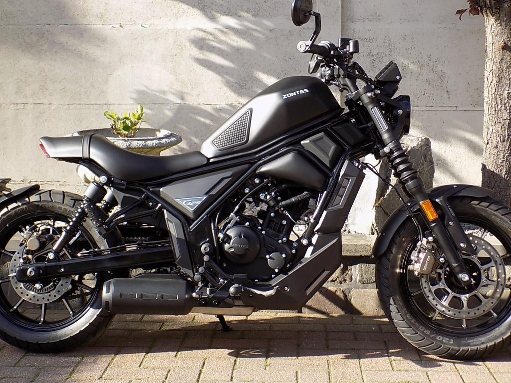 Zontes chopper cruiser C 125 cc als nieuw, Motos, Entreprise, Occasion, Chopper, 1 cylindre