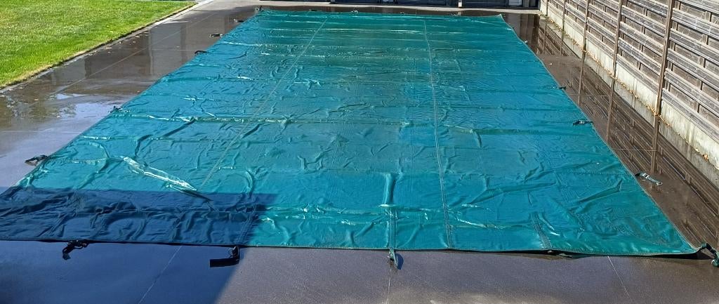 Afdekzeil winterzeil zwembad in uitstekende staat, Ophalen, Zo goed als nieuw, Afdekzeil