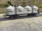 Silo Fleischmann HO dubbele wagen, Ophalen of Verzenden, Zo goed als nieuw, Wagon, Fleischmann