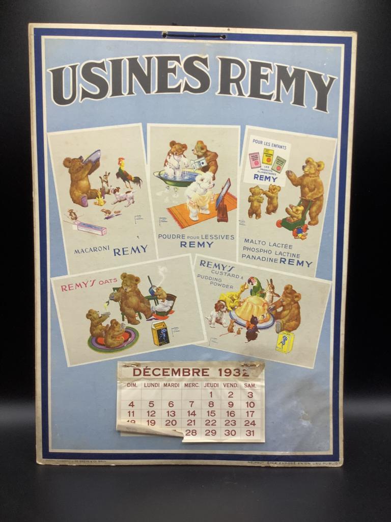 Oude Usines Remy bord (Leuven), Verzamelen, Merken en Reclamevoorwerpen, Ophalen of Verzenden, Gebruikt, Reclamebord