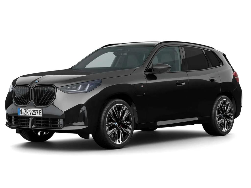 BMW X3 30e xDrive M Sport Pro / PANO / TRKHK / 360 / HUD, Auto's, Automaat, Zwart, 4 cilinders, Zwart