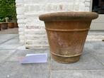 Prachtige handgemaakte vorstvrije Italiaanse bloempot 3, Ophalen, Zo goed als nieuw