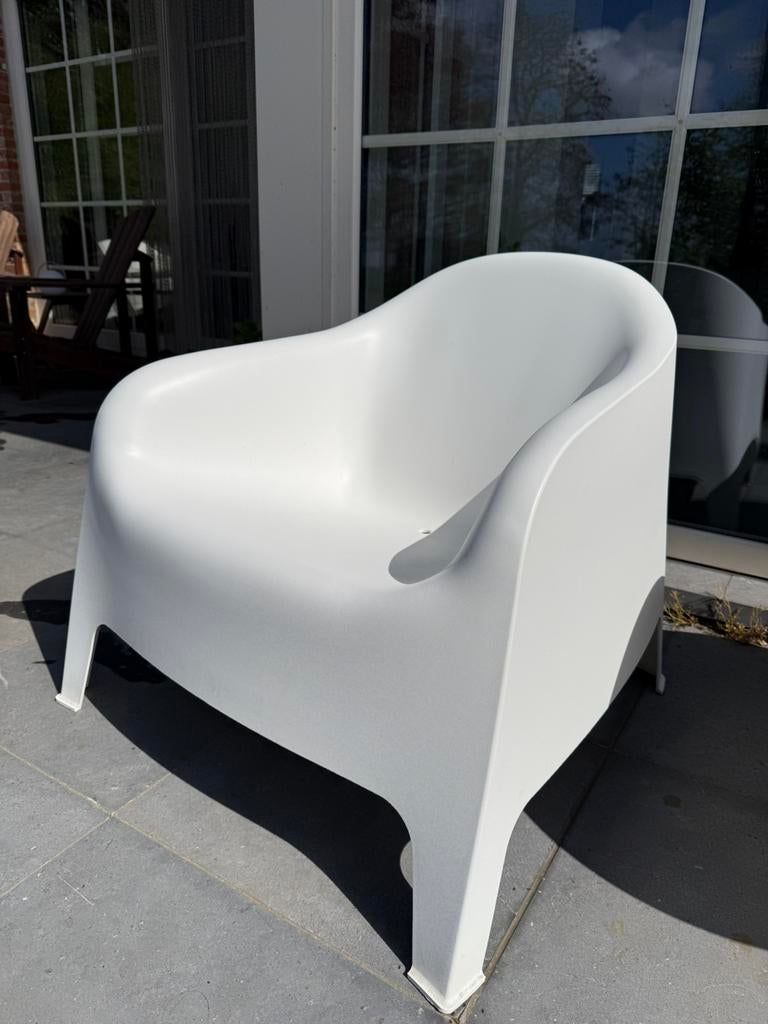 IKEA loungestoelen voor buiten (4 stuks), Tuin en Terras, Ophalen, Gebruikt, Kunststof, Stapelbaar