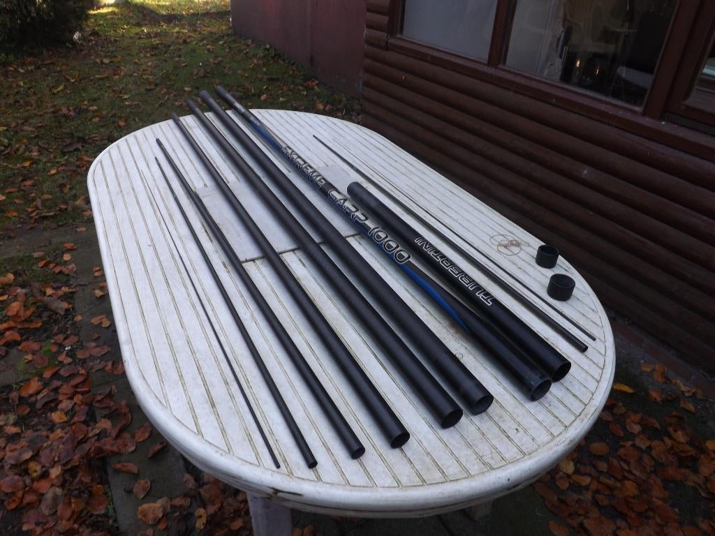 vaste hengel van TUBERTINI 950 een EXTREME CARP 1000, Sports nautiques & Bateaux, Enlèvement, Utilisé, Ligne fixe