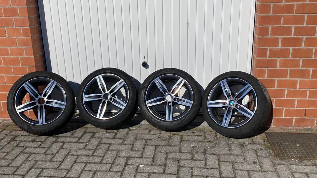 Originele BMW Sportline 17”velgen Style 379, Ophalen, Gebruikt, Banden en Velgen, 17 inch