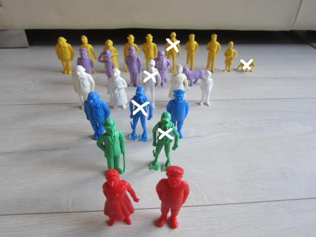 Tintin - figurines monochromes Esso - au choix : 4,00Eur / p, Collections, Enlèvement ou Envoi, Tintin, Comme neuf, Statue ou Figurine