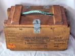 Ancienne caisse à munitions en bois, Enlèvement, Armée de terre, Caisse ou Géocache