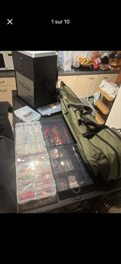 Materiel de peche, Sports nautiques & Bateaux, Pêche à la ligne | Général, Enlèvement, Comme neuf