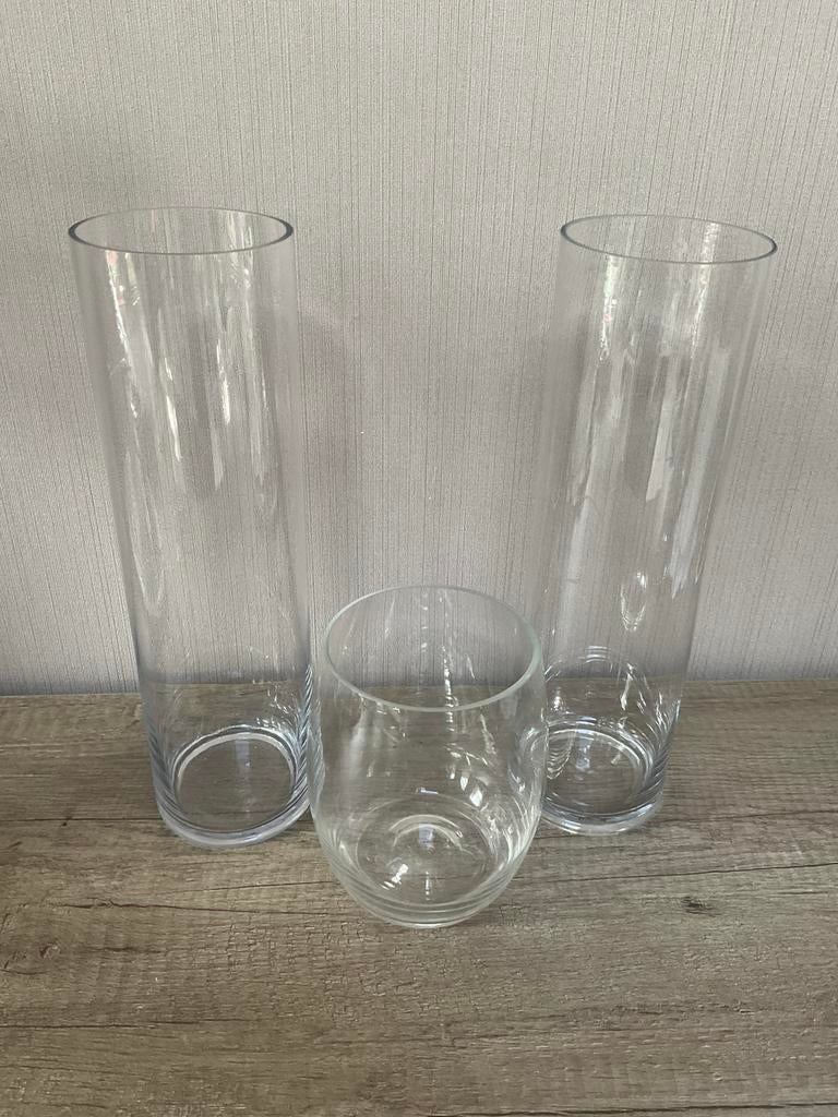 3 glazen vazen, Enlèvement, Comme neuf