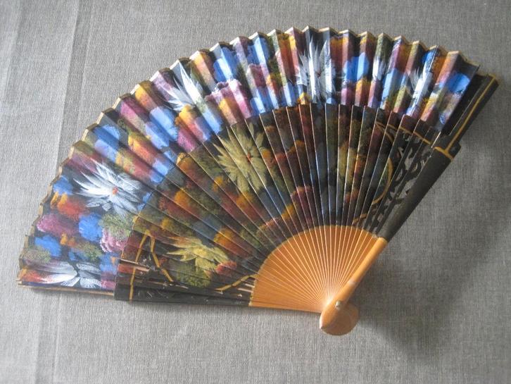 ventilateur vintage dans une boîte | Abanicos Carbonell, Collections, Collections Autre, Enlèvement ou Envoi