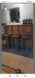3 Tabourets de bar 60€, Maison & Meubles, Enlèvement