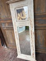 Landelijke spiegel, Huis en Inrichting, Woonaccessoires | Spiegels, Ophalen, Zo goed als nieuw