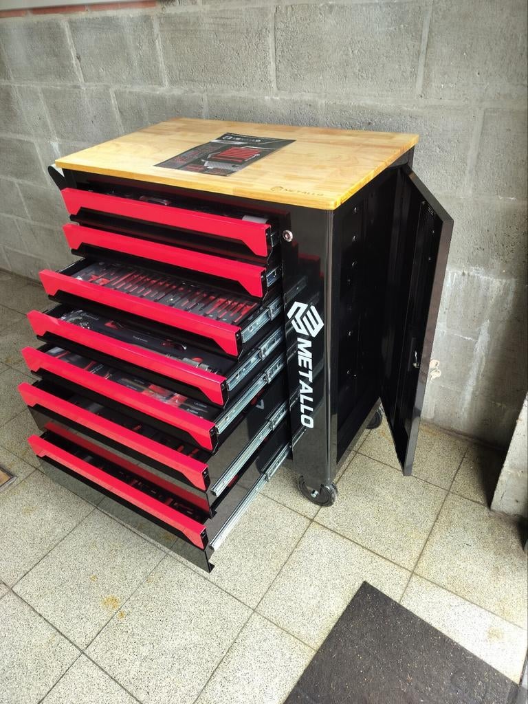 Gevulde Gereedschapswagen, Ophalen, Gevuld