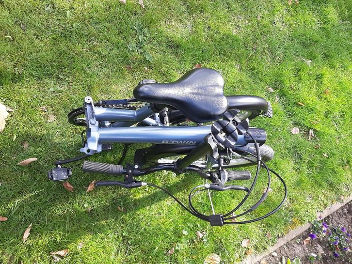 B’TWIN oxylane plooifiets met opties– Zo goed als nieuw!, Fietsen en Brommers, Fietsen | Vouwfietsen, Zo goed als nieuw, Overige merken