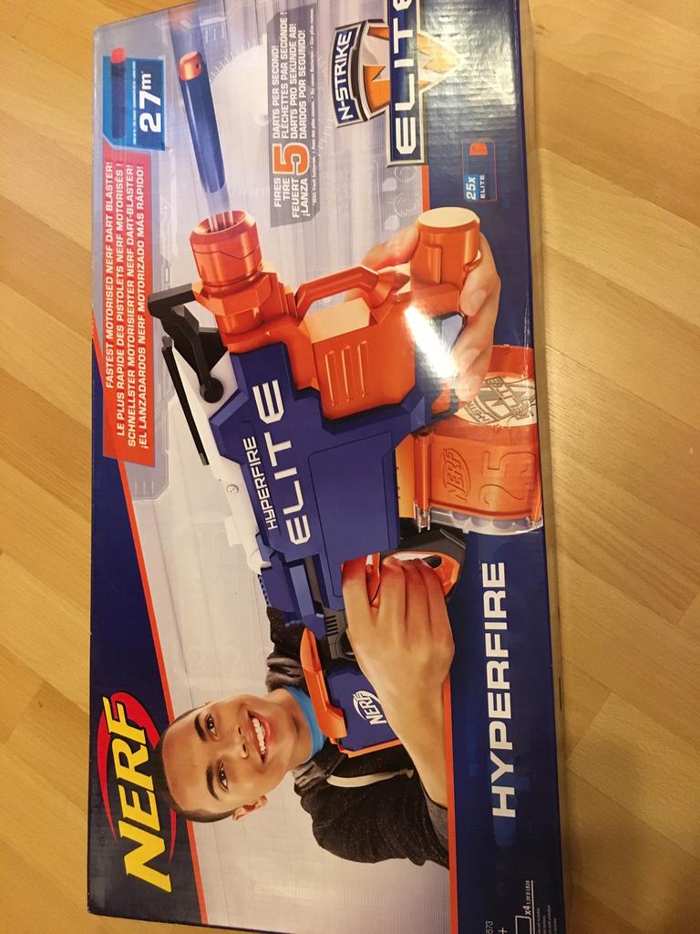 Nerf élite, Enlèvement, Comme neuf