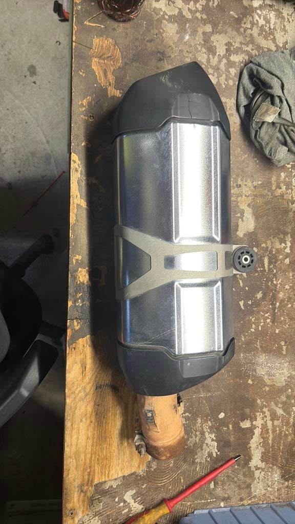 Uitlaat bmw 1250, Ophalen of Verzenden