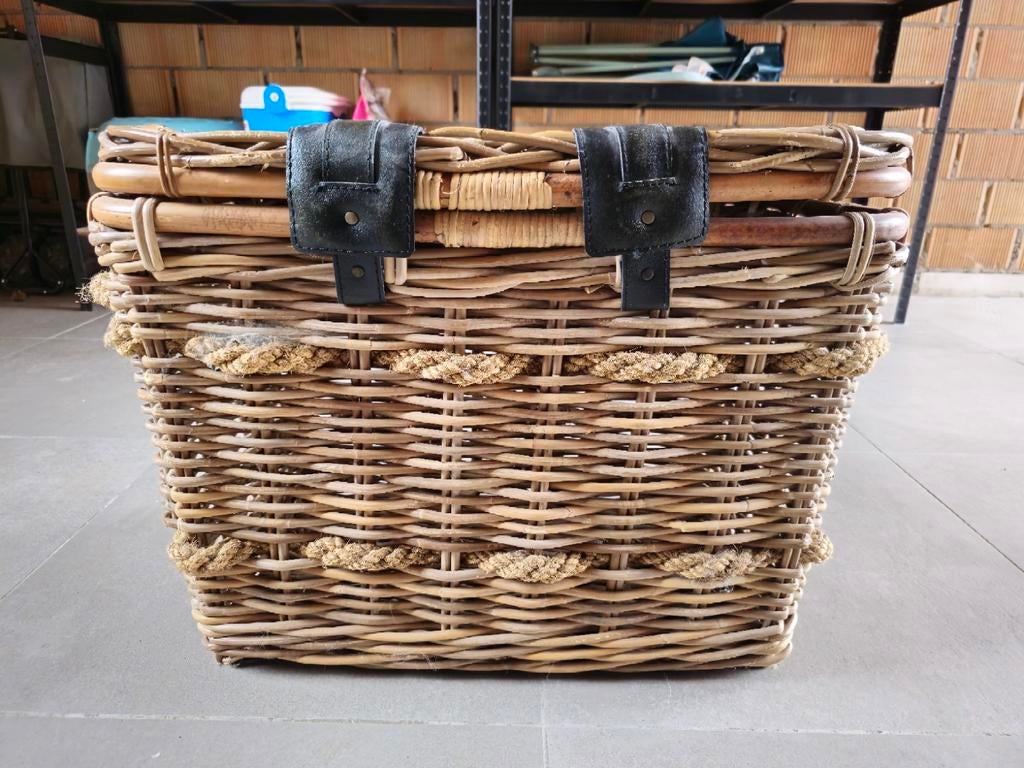 Mand voor dekentjes in te steken (of andere), Ophalen