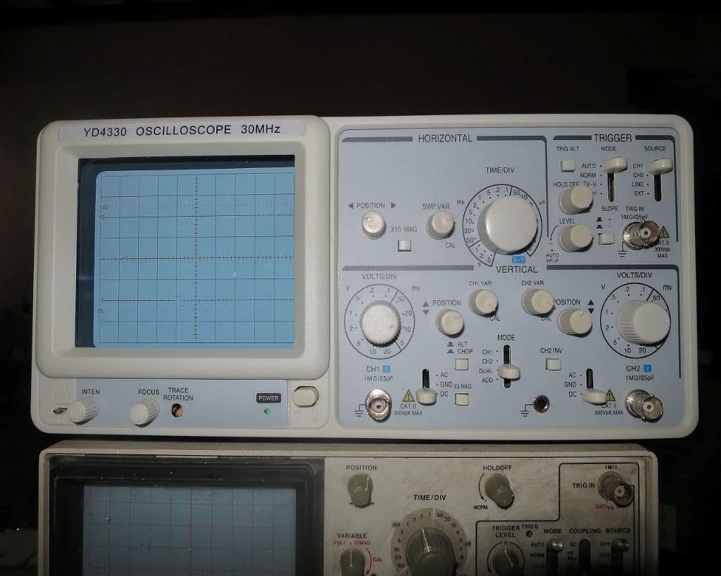 OSCILLOSCOPE, Ophalen
