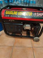 Groupe électrogène essence 15HP – 230V – AVR – sur roues, Bricolage & Construction, Enlèvement, Essence
