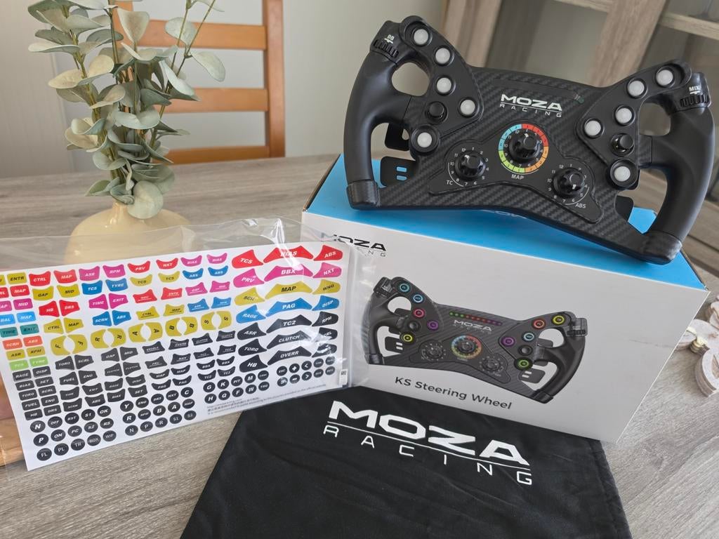 Moza R12 V1 , volant KS + CS V2, Games en Spelcomputers, Spelcomputers | Overige, Ophalen