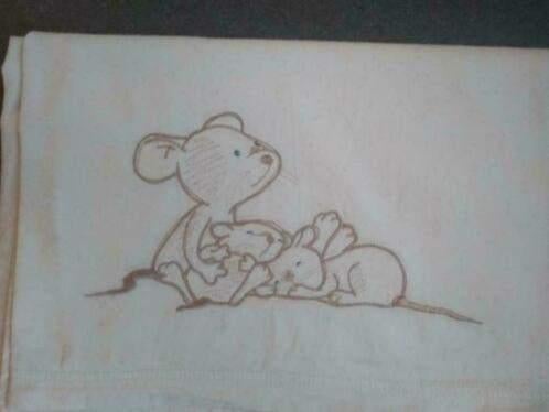 dekbedovertrek-laken kinderbed; Timmy collection & Prémaman, Enlèvement ou Envoi, Utilisé, Housse de couette